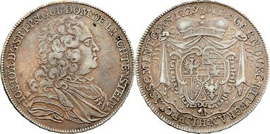 Položka 735 - 1/2 tolar 1729