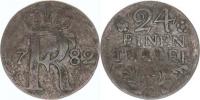 1/24 tolaru 1782 A         KM 296_mírně prohlý