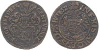 Jáchymov - žeton měděný 1562 (Zwitter-Raitpfennig)