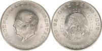 10 Pesos 1956 Mo - Hidalgo         KM 474      Ag 900  28