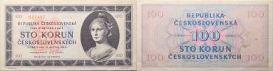 100 Kčs 1945