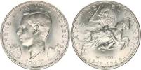 100 Francs 1946 - 600. výr. úmrtí Jana Lucemburského        KM 49
