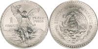 1 Onza Ag 1985 - "Libertad"          KM 494