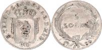 5 Soldi 1780 b.zn.