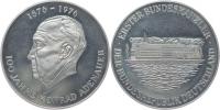 K.Adenauer - medaile k 100.výr.narození 1876 - 1976