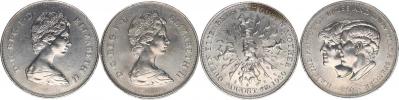 25 New pence 1981 - svatba prince Charlese a Lady Diany    KM 925