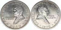 1 Piso 1970 - Návštěva papeže Jana Pavla VI.       KM 202    CuNi