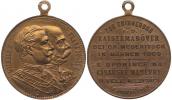 Velké Meziříčí - FJI a Vilém II. na císařské manévry 1909