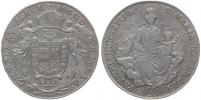 1/2 Tolar konvenční 1787 A - ražba pro Uhry