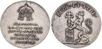 Žeton 1792, Korunovace Františka v Budíne