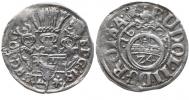 Groš 1604 (plný letopočet) s tit.Rudolfa II.