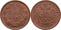 5/10 Krejcaru 1891