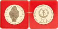 20 M 1990 A - Andreas Schlüter KM 138 "R" +certifikát