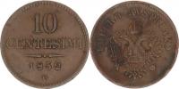 10 Centesimi 1852 V_m. hr.