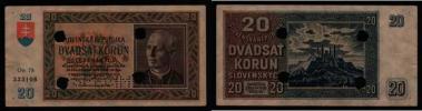 20 Koruna 1939