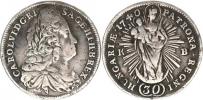30 kr. 1740 KB       "R"    jako Husz. 1625 - var. bez tečky za d