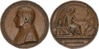 Intronisační medaile 1832 velká Cu 45 mm Taul 284/289 "R"
