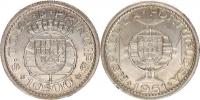 10 Escudos 1951           KM 14    Ag 720  12