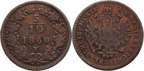 5/10 Krejcaru 1860 V