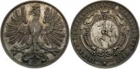 Stříbrná medaile 1891 (2 Zlatník)