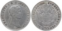 20 Krejcar 1834 C