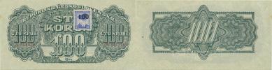 100 K vzor 1944 sér. CB     SPECIMEN        Baj. 66a