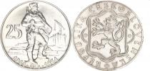 25 Kčs 1954 - SNP