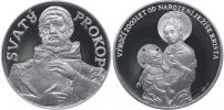 M.Paccini - medaile k výročí 2000 let od narození Ježíše Krista