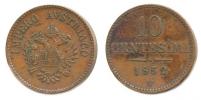 10 Centesimi 1852 V