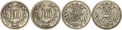 10 hal. 1915 b.zn.