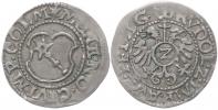 1/2 Batzen (2 Krejcar) b.l. s tit.Rudolfa II.
