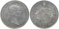 20 Krejcar 1835 B - s madonou