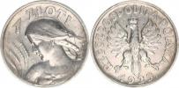 1 Zloty 1925 - s tečkou (minc. Londýn)_tém.