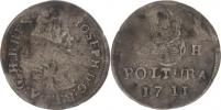 Poltura 1711 PH - Ag   var.: v opise dělící zn. dvojtečky