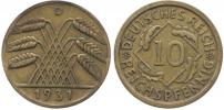 10 Reichspfennig 1931 D