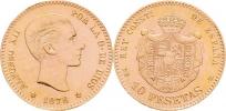 10 Peseta 1878/1962 DE-M - novoražba