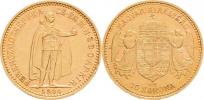 10 Koruna 1904 KB (3.382g)