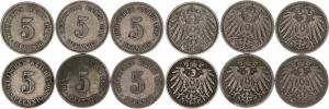 5 Pfennig 1897 D