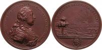 Oexlein - AE medaile na volbu císařem 27.3.1764 -