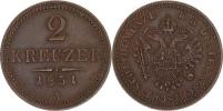 2 kr. 1851 A