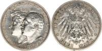 3 Mark 1910 A - Druhá svatba        Y. 176;  KM 221       "R"