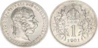 1 Koruna 1901 b.zn.