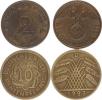 10 Rntpf. 1923 D; +2 Rpf. 1936 D             2 ks