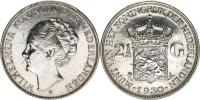 2 1/2 Gulden 1930         KM 165     Ag 720   25