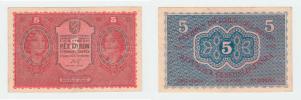 5 Koruna 1919