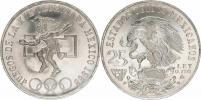 25 Pesos 1968 - OH Mexiko  I. typ       KM 479