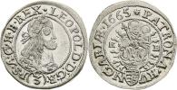 3 Krejcar 1665