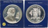 10 Dollars 1977 - Admiral George Rodney      KM 74a     Ag 925  4