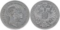20 Krejcar 1869 b.zn.