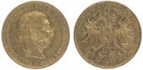 20 Koruna 1897 b.zn.